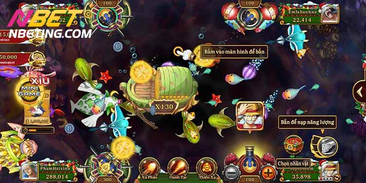 Đại Hải Trình là dòng game bắn cá với thiết kế đồ họa nổi trội