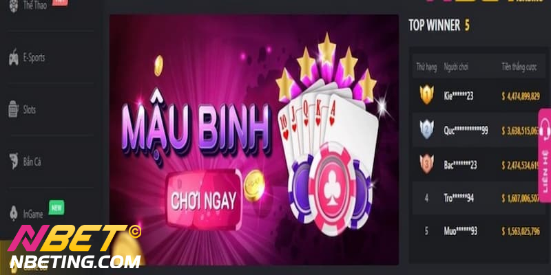 Tổng hợp thông tin giới thiệu game bài NBet